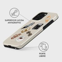 Burga Cover Posteriore Resistente con MagSafe Apple iPhone 15 Pro - Boss Babe