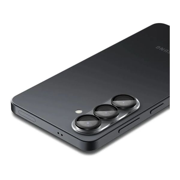 Spigen Optik Pro EZ Fit Lens Protector - Protezione lente fotocamera (confezione da 2) per Samsung Galaxy S26 Plus - Nero