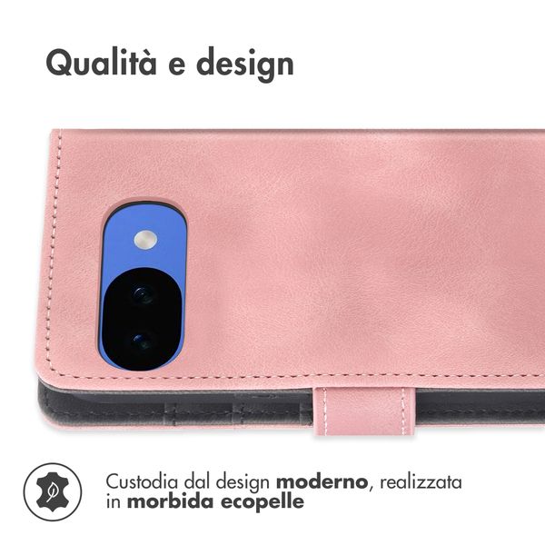 imoshion Cover a libro con Cordino Google Pixel 10a - Rosa