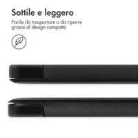 imoshion Cover a libro Trifold Samsung Galaxy Tab A11 Plus - Nero