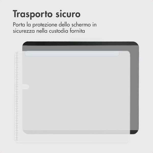 Accezz Pellicola protettiva con privacy magnetica Apple iPad 9 (2021) 10.2 / iPad 8 (2020) 10.2 / iPad 7 (2019) 10.2 / Air 3 (2019) / Pro 10.5 (2017)