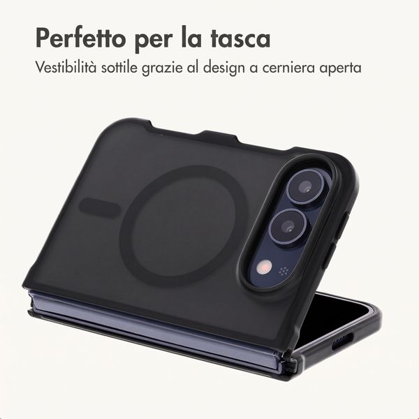 imoshion Cover posteriore Color Guard con MagSafe Apple iPhone Duo - Nero