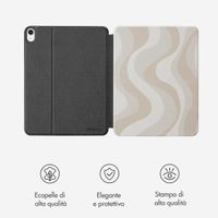 Selencia Cover per tablet Vivid Apple iPad Air 11 pollici (2026) M4 / (2025) M3 / (2024) M2 / Air 5 (2022) / Air 4 (2020) - Desert Waves Beige