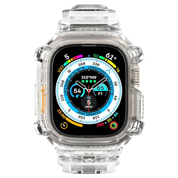 Spigen Cover Rugged Armor™ Pro Apple Watch Ultra - 49 mm - Trasparente