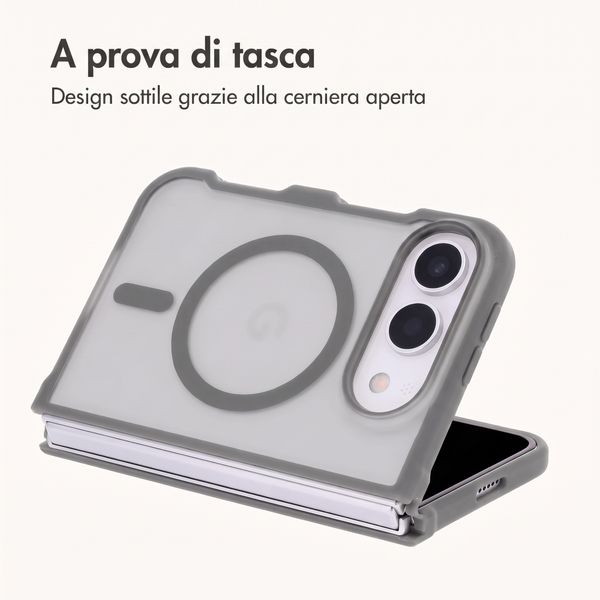 imoshion Cover posteriore Color Guard con MagSafe Apple iPhone Duo - Grigio