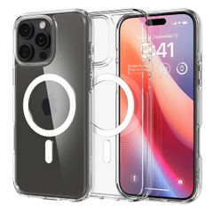 Spigen Cover Posteriore Ultra Ibrida con MagSafe Apple iPhone 16 Pro - White