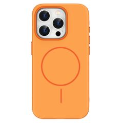 imoshion Cover posteriore Color con Thin MagSafe Ring Apple iPhone 15 Pro - Arancio