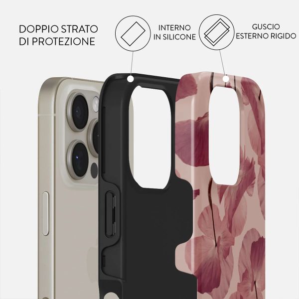 Burga Cover Posteriore Resistente Apple iPhone 16 Pro - Tender Kiss