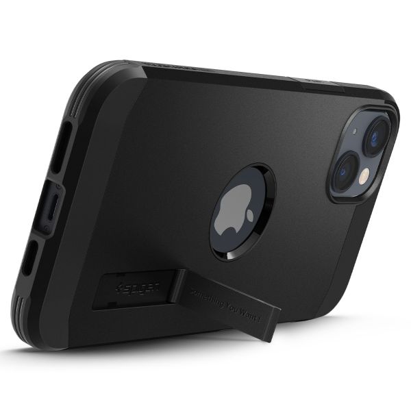 Spigen Cover Posteriore Corazzata Tough con MagSafe Apple iPhone 14 - Nero