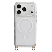Selencia Cover posteriore Rivièra MagSafe con gancini rimovibili Apple iPhone 18 Pro Max / 17 Pro Max - Trasparente