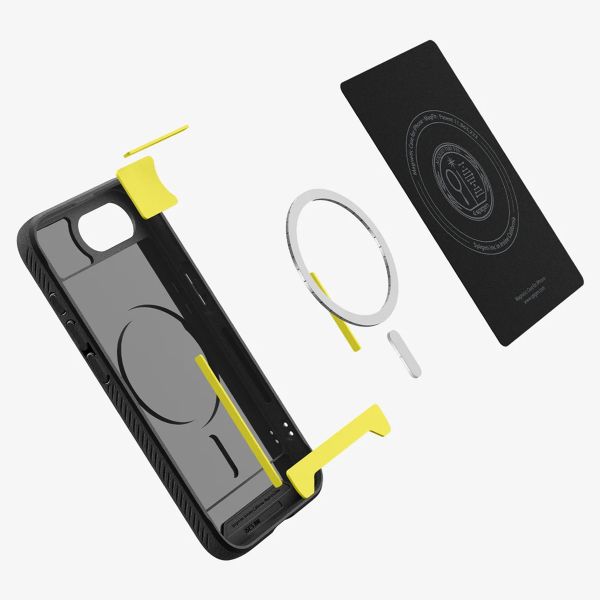 Spigen Cover Rugged Armor con MagSafe Apple iPhone 17e / 16e - Matte Black