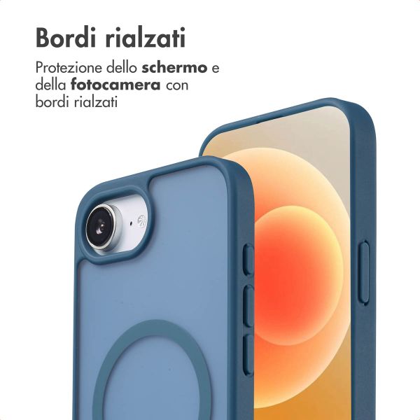 imoshion Cover posteriore Color Guard con MagSafe Apple iPhone 17e / 16e - Blu scuro