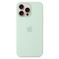 Apple Cover Posteriore in Silicone con MagSafe Apple iPhone 16 Pro Max - Aquamarine