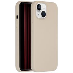Accezz Cover in silicone liquido con MagSafe Apple iPhone 15 - Stone