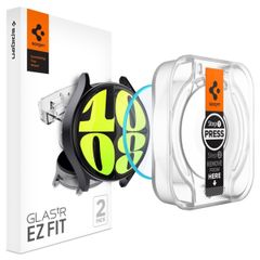 Spigen EZ FIT Glas.tR pellicola protettiva in vetro con applicatore Samsung Galaxy Watch 7 - 44 mm - Trasparente