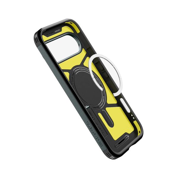 Spigen Cover Posteriore Corazzata Tough con MagSafe Google Pixel 10 / 10 Pro - Abyss Green