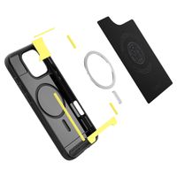 Spigen Cover Rugged Armor con MagSafe Apple iPhone 16 Pro - Matte Black