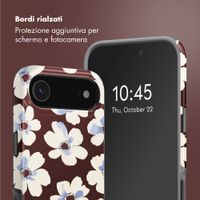 Selencia Cover posteriore Vivid con MagSafe Apple iPhone Air - Choco Flower Pop