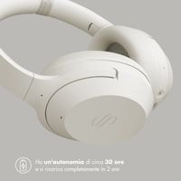 Selencia Cuffie wireless Urban Play - Cancellazione attiva del rumore (ANC) - Con cover - Melody Mist
