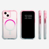 Selencia Cover MagSafe Gradient Apple iPhone 13 - Rosa / Blu