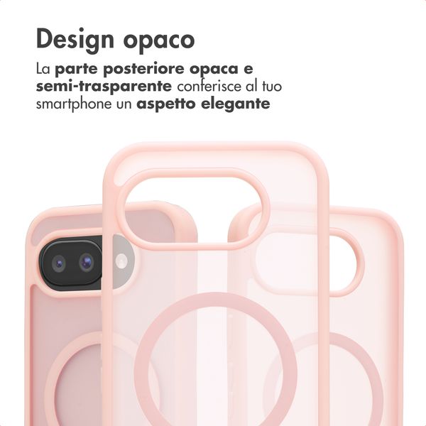 imoshion Cover posteriore Color Guard con MagSafe Google Pixel 10a - Rosa chiaro