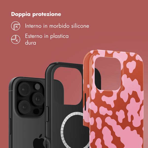 Selencia Cover posteriore Vivid con MagSafe Apple iPhone 16 Pro Max - Moo’d Blush Pink
