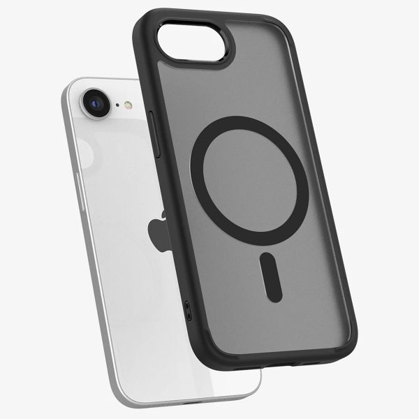 Spigen Cover Posteriore Ultra Ibrida con MagSafe Apple iPhone 17e / 16e - Frost Black