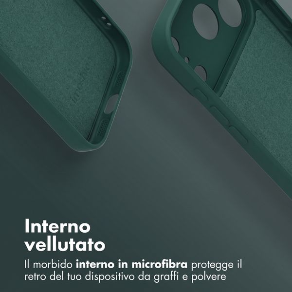 imoshion Cover Posteriore Colorata con MagSafe Apple iPhone 18 Pro / 17 Pro - Verde scuro