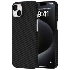 Accezz Cover MagSafe Kevlar® Apple iPhone 15 - Nero