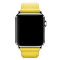 Apple Cinturino Leather Band Classic Buckle Apple Watch | 38/40/41/42 mm - Spring Yellow