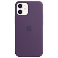 Apple Cover Posteriore in Silicone con MagSafe Apple iPhone 12 Mini - Amethyst
