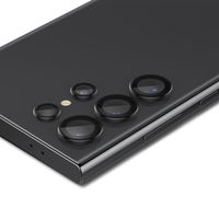 Spigen Optik Pro EZ Fit Lens Protector - Protezione lente fotocamera (confezione da 2) per Samsung Galaxy S24 Ultra - Nero