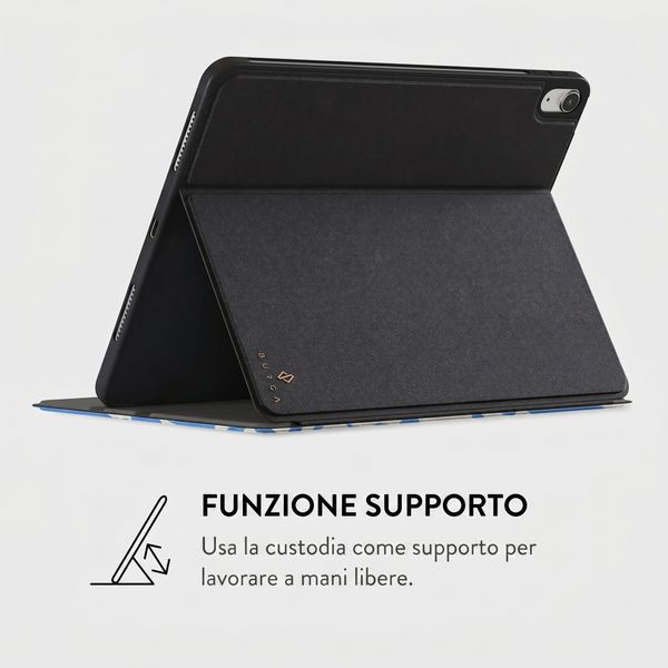 Burga Cover per Tablet Apple iPad Air 11 pollici (2026) M4 / (2025) M3 / (2024) M2 - Nera
