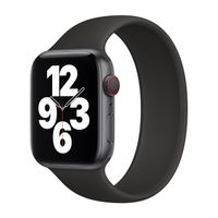 Apple Cinturino Solo Loop Apple Watch | 44/45/46/49 mm - Taglia 4 - Nero