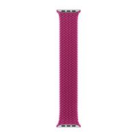 Apple Cinturino Solo intrecciato Apple Watch | 38/40/41/42 mm - Taglia 6 - Magenta