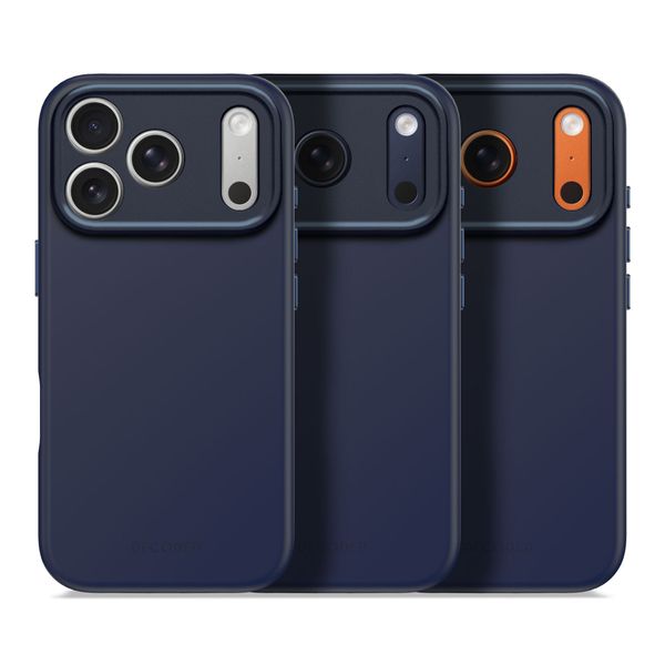 Decoded Cover in Silicone MagSafe Apple iPhone 17 Pro - True Navy