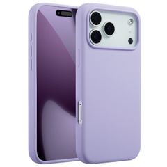 Accezz Cover in silicone liquido con MagSafe Apple iPhone 17 Pro Max - Viola