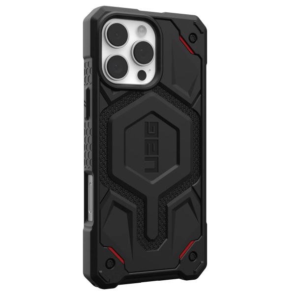 UAG Cover Posteriore Monarch Pro Apple iPhone 16 Pro Max - Kevlar Black