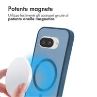 imoshion Cover posteriore Color Guard con MagSafe Google Pixel 9A - Blu scuro
