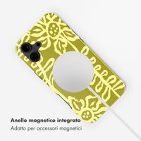 Selencia Cover posteriore Vivid con MagSafe Apple iPhone 16 - Chalky Bloom