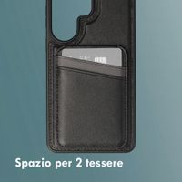 imoshion Cover Posteriore con Porta Carte e supporto Samsung Galaxy S26 Ultra - Nero