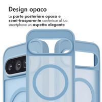 imoshion Cover posteriore Color Guard con MagSafe Google Pixel 9 / 9 Pro / 10 / 10 Pro - Azzurro