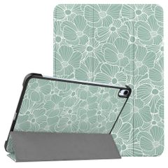 imoshion Cover Trifold Design Apple iPad Air 11 pollici (2026) M4 / (2025) M3 / (2024) M2 / Air 5 (2022) / Air 4 (2020) - Botanica