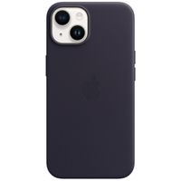 Apple Cover Posteriore in Pelle con MagSafe Apple iPhone 14 - Ink