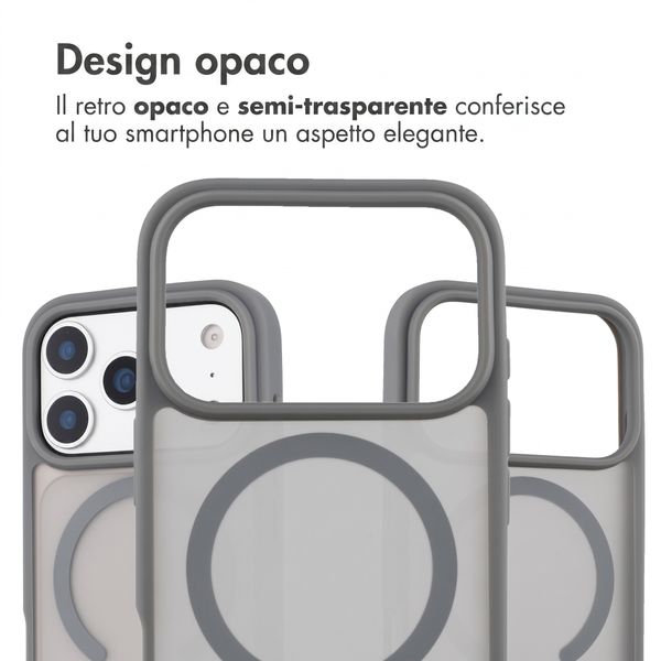 imoshion Cover posteriore Color Guard con MagSafe Apple iPhone 18 Pro Max / 17 Pro Max - Grigio