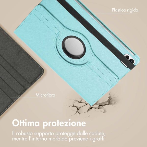 imoshion Cover Girevole a 360° Apple iPad Pro 11 (2025) M5 / (2024) M4 - Azzurro