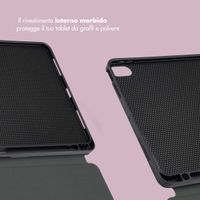 Selencia Cover per tablet Vivid Apple iPad 11 (2025) 11 pollici A16 / iPad 10 (2022) 10.9 pollici - Marble Plum