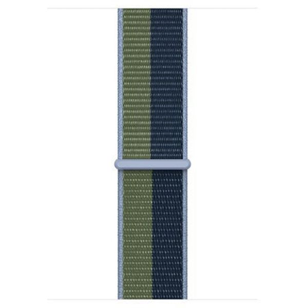 Apple Cinturino Sport Loop Apple Watch | 44/45/46/49 mm - Abyss Blue/Moss Green