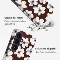 Selencia Cover posteriore Vivid con MagSafe Samsung Galaxy S26 - Choco Flower Pop
