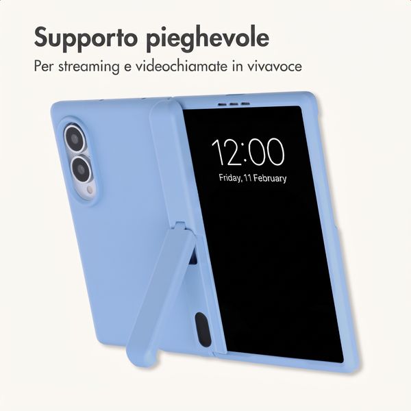 imoshion Color Backcover con supporto Samsung Galaxy Z Fold 8 - Azzurro